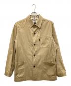 BURBERRY BLACK LABELバーバリーブラックレーベル）の古着「裏ノヴァステンカラージャケット」｜ベージュ