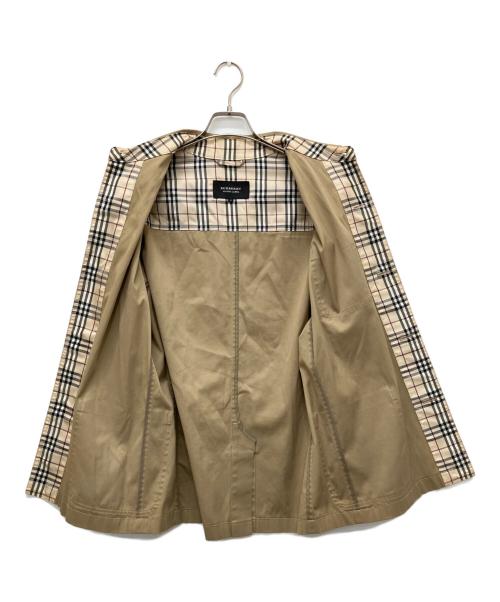 BURBERRY BLACK LABEL（バーバリーブラックレーベル）BURBERRY BLACK LABEL (バーバリーブラックレーベル) 裏ノヴァステンカラージャケット ベージュ サイズ:Mの古着・服飾アイテム