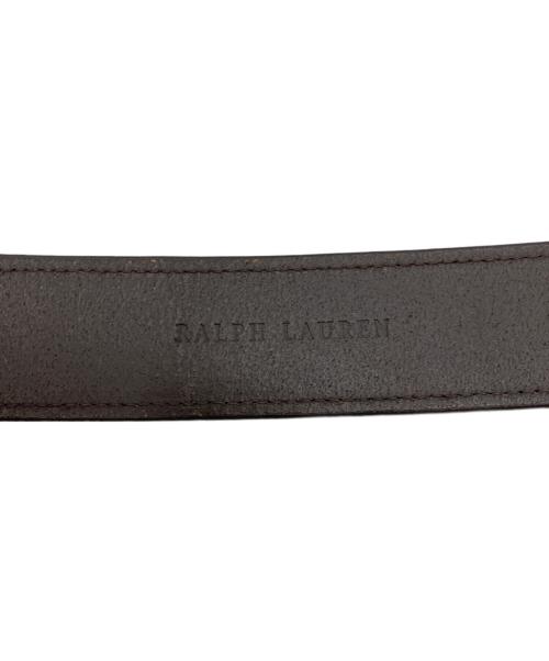 RALPH LAUREN（ラルフローレン）RALPH LAUREN (ラルフローレン) レザーベルト ブラウンの古着・服飾アイテム