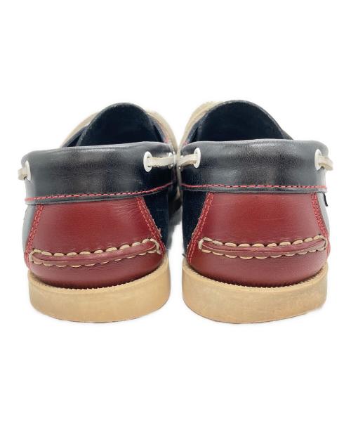 PARABOOT（パラブーツ）PARABOOT (パラブーツ) EDIFICE (エディフィス) デッキシューズ ブラック サイズ:6の古着・服飾アイテム