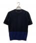 MAISON KITSUNE (メゾンキツネ) ワンポイント半袖ニット ブラック サイズ:S：6000円