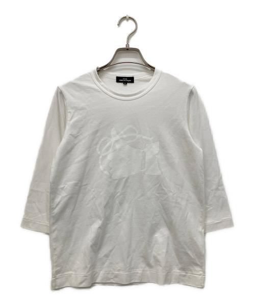 tricot COMME des GARCONS（トリココムデギャルソン）tricot COMME des GARCONS (トリココムデギャルソン) カットソー ホワイト サイズ:Sの古着・服飾アイテム