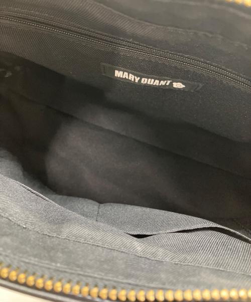 MARY QUANT（マリークヮント）MARY QUANT (マリークヮント) 2WAYフリルバッグ ブラックの古着・服飾アイテム
