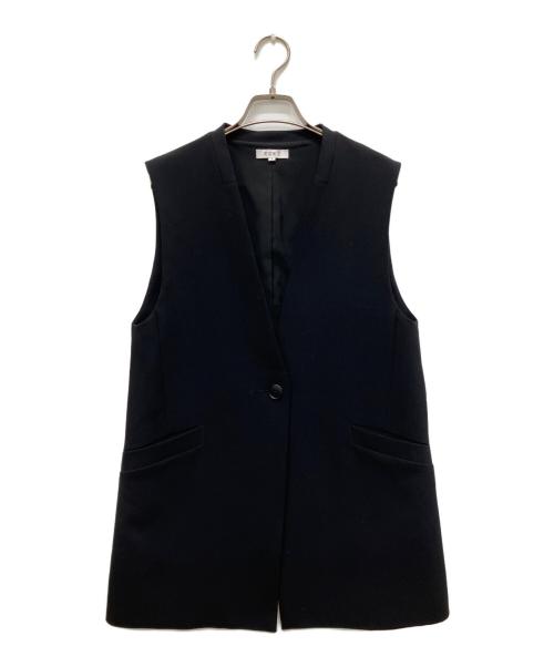 PLST（プラステ）PLST (プラステ) ジレスカートセットアップ ブラック サイズ:Sの古着・服飾アイテム