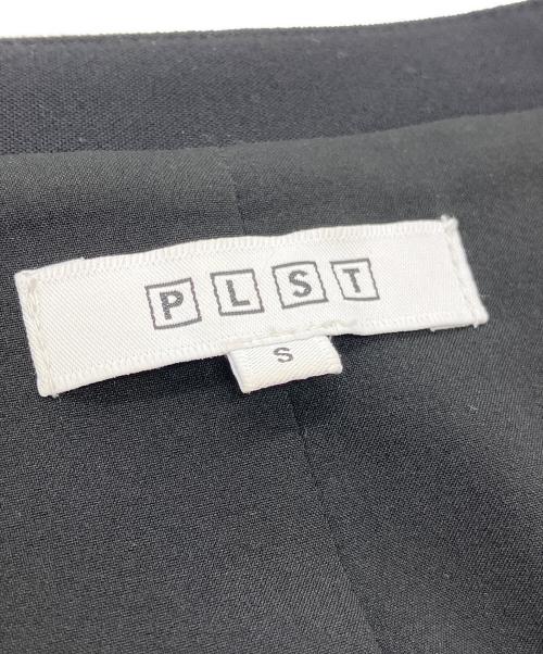 PLST（プラステ）PLST (プラステ) ジレスカートセットアップ ブラック サイズ:Sの古着・服飾アイテム