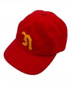 Noahノア）の古着「Melton 5-Panel cap」｜レッド