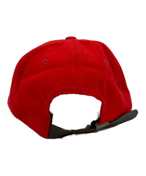 Noah（ノア）NOAH (ノア) Melton 5-Panel cap レッド サイズ:記載なしの古着・服飾アイテム