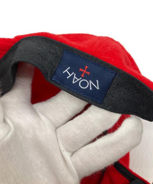 Noah（ノア）NOAH (ノア) Melton 5-Panel cap レッド サイズ:記載なしの古着・服飾アイテム