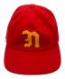 NOAH (ノア) Melton 5-Panel cap レッド サイズ:記載なし：7000円
