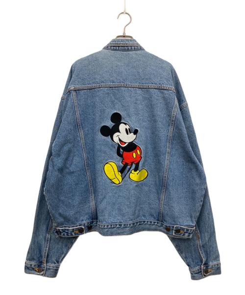 MICKEY INC（ミッキーインク）MICKEY INC (ミッキーインク) キャラ刺繍デニムジャケット インディゴ サイズ:記載なしの古着・服飾アイテム