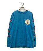 PEANUTS×MARC JACOBSピーナッツ×マークジェイコブス）の古着「カットソー」｜ブルー