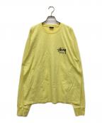 stussyステューシー）の古着「カットソー」｜イエロー