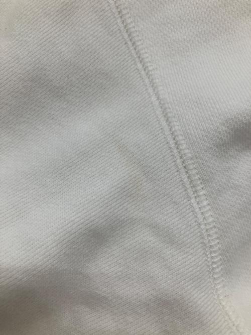 Denham（デンハム）Denham (デンハム) ワンポイント刺繍パーカー ホワイト サイズ:XLの古着・服飾アイテム