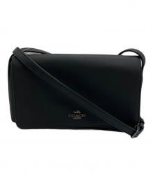 COACH（コーチ）の古着「クロスボディーショルダーバッグ」｜ブラック