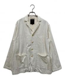 pas de calais（パドカレ）の古着「製品染めコットンリネンジャケット」｜ベージュ