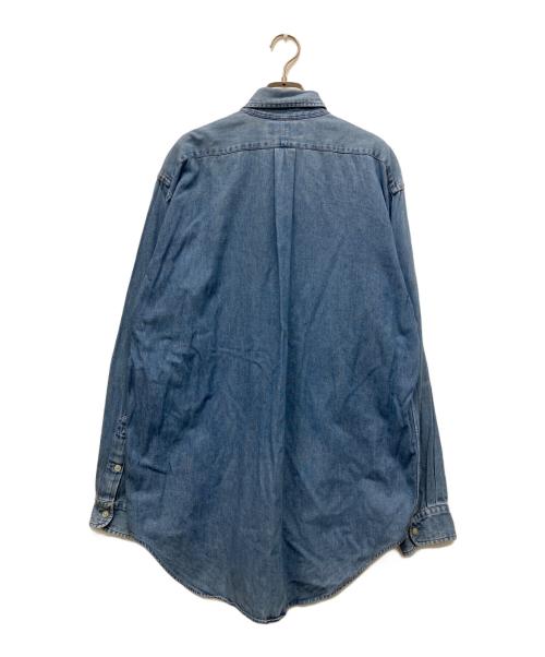 RALPH LAUREN（ラルフローレン）RALPH LAUREN (ラルフローレン) ボタンダウンシャツ インディゴ サイズ:Mの古着・服飾アイテム