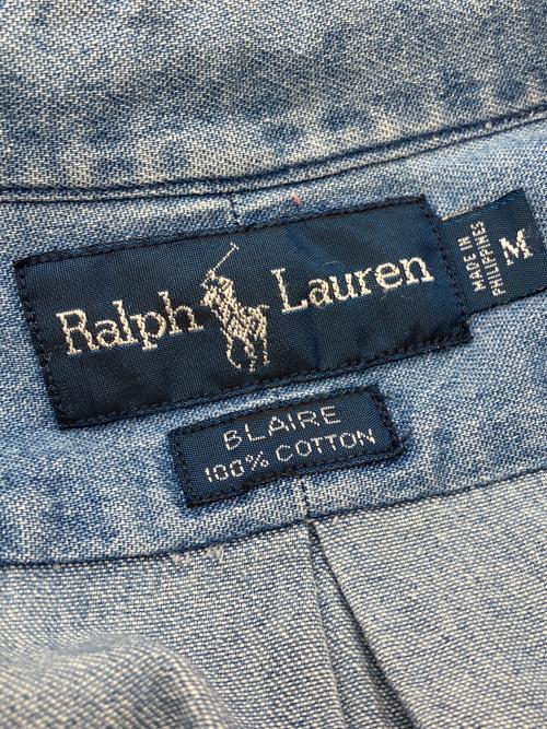 RALPH LAUREN（ラルフローレン）RALPH LAUREN (ラルフローレン) ボタンダウンシャツ インディゴ サイズ:Mの古着・服飾アイテム