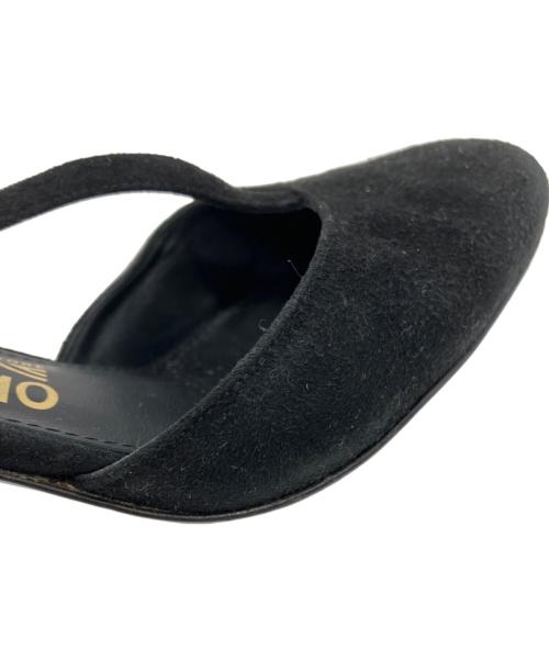 Salvatore Ferragamo（サルヴァトーレ フェラガモ）Salvatore Ferragamo (サルヴァトーレ フェラガモ) Fergie　ストラップサンダル ブラック サイズ:6 1/2の古着・服飾アイテム