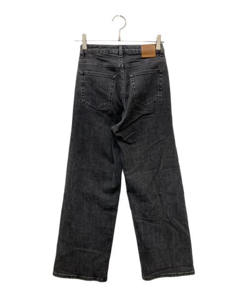 TOTEM（トーテム）TOTEM (トーテム) フレアデニムパンツ ブラック サイズ:W25の古着・服飾アイテム