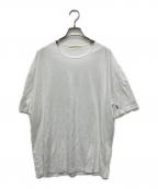 HARUNOBUMURATAハルノブ ムラタ）の古着「LOOSE FIT HM LOGO T-SHIRT」｜ホワイト