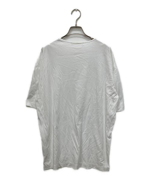 HARUNOBUMURATA（ハルノブ ムラタ）HARUNOBUMURATA (ハルノブ ムラタ) LOOSE FIT HM LOGO T-SHIRT ホワイト サイズ:38の古着・服飾アイテム