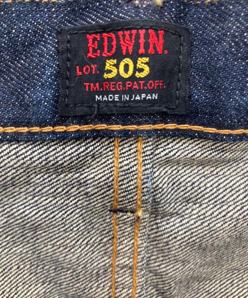 EDWIN（エドウィン）EDWIN (エドウィン) 505ZXデニムパンツ インディゴ サイズ:W36×L32の古着・服飾アイテム