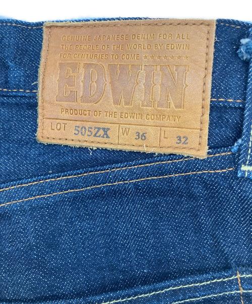 EDWIN（エドウィン）EDWIN (エドウィン) 505ZXデニムパンツ インディゴ サイズ:W36×L32の古着・服飾アイテム