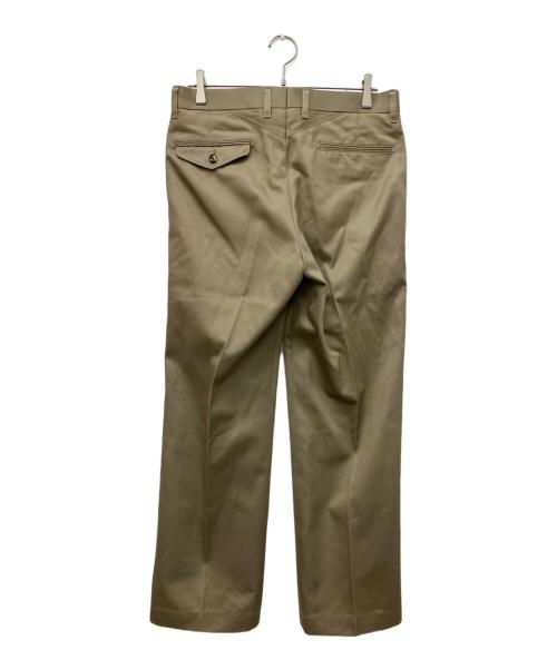 Barnstormer（バーンストーマー）BARNSTORMER (バーンストーマー) MACARTHUR 2 2タックパンツ ベージュ サイズ:Lの古着・服飾アイテム
