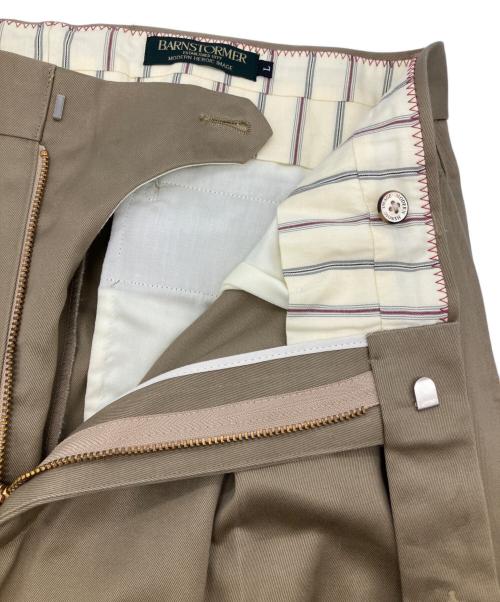 Barnstormer（バーンストーマー）BARNSTORMER (バーンストーマー) MACARTHUR 2 2タックパンツ ベージュ サイズ:Lの古着・服飾アイテム