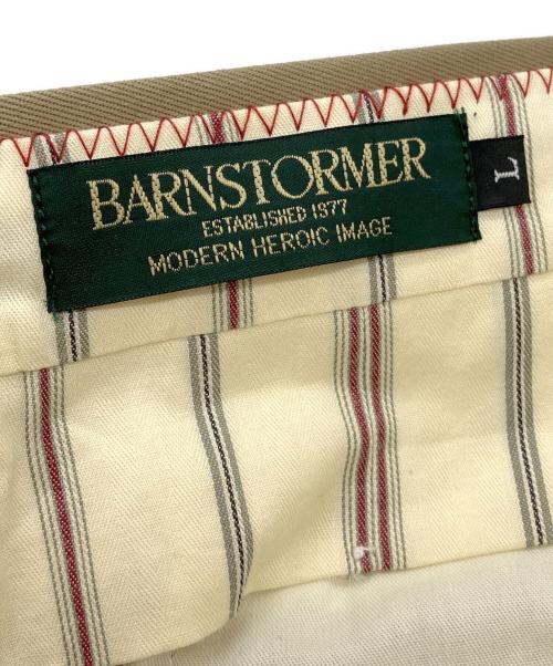 Barnstormer（バーンストーマー）BARNSTORMER (バーンストーマー) MACARTHUR 2 2タックパンツ ベージュ サイズ:Lの古着・服飾アイテム