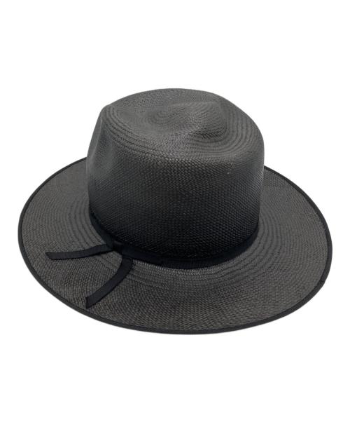 STETSON（ステットソン）STETSON (ステットソン) パナマハット ブラックの古着・服飾アイテム