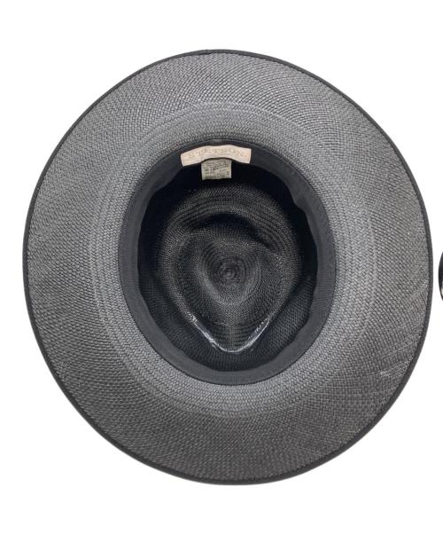 STETSON（ステットソン）STETSON (ステットソン) パナマハット ブラックの古着・服飾アイテム