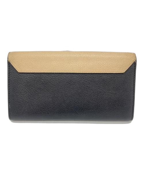 LOUIS VUITTON（ルイ ヴィトン）LOUIS VUITTON (ルイ ヴィトン) ポルトフォイユロックミーII/長財布 ベージュ×ブラックの古着・服飾アイテム