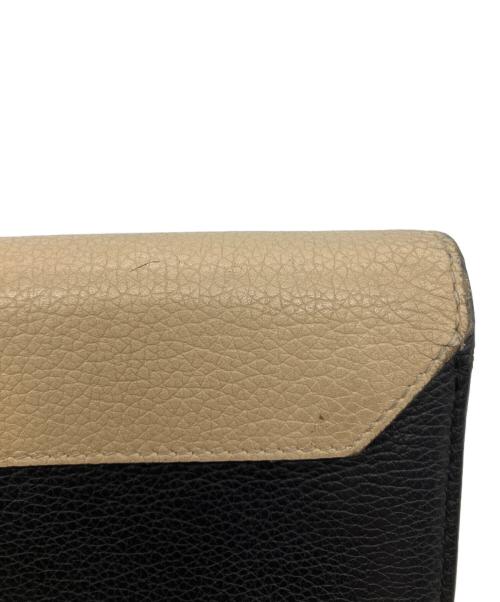 LOUIS VUITTON（ルイ ヴィトン）LOUIS VUITTON (ルイ ヴィトン) ポルトフォイユロックミーII/長財布 ベージュ×ブラックの古着・服飾アイテム