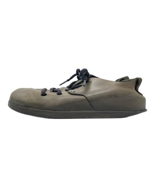 BIRKENSTOCK（ビルケンシュトック）BIRKENSTOCK (ビルケンシュトック) Montana レザーシューズ グレー サイズ:24の古着・服飾アイテム