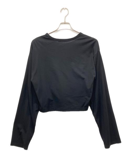LIMI feu（リミフゥ）LIMI feu (リミフゥ) 切替変形カットソー ブラック サイズ:2の古着・服飾アイテム