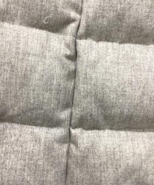 HETREGO（エトレゴ）HETREGO (エトレゴ) ファー付ダウンコート ベージュ サイズ:44の古着・服飾アイテム