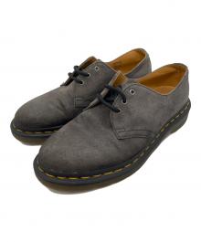 Dr.Martens（ドクターマーチン）の古着「3ホールスウェードシューズ」｜グレー