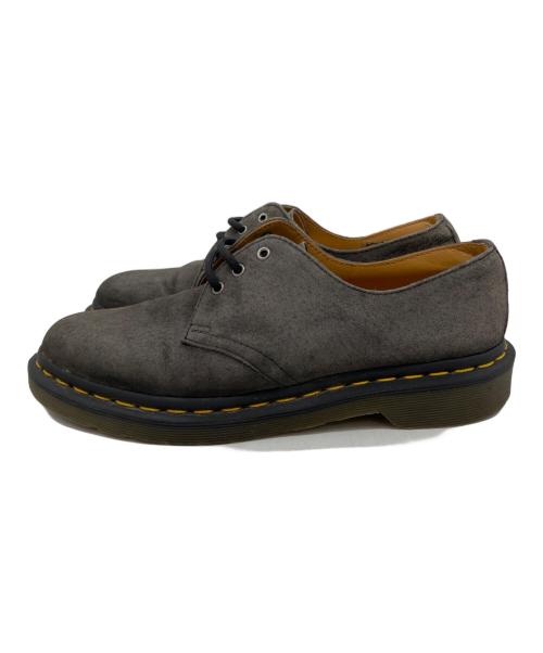Dr.Martens（ドクターマーチン）Dr.Martens (ドクターマーチン) 3ホールスウェードシューズ グレー サイズ:UK5の古着・服飾アイテム