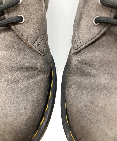 Dr.Martens（ドクターマーチン）Dr.Martens (ドクターマーチン) 3ホールスウェードシューズ グレー サイズ:UK5の古着・服飾アイテム