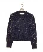 MURRALミューラル）の古着「Twinkle knit cardigan」｜ブラック