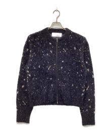 MURRAL（ミューラル）の古着「Twinkle knit cardigan」｜ブラック
