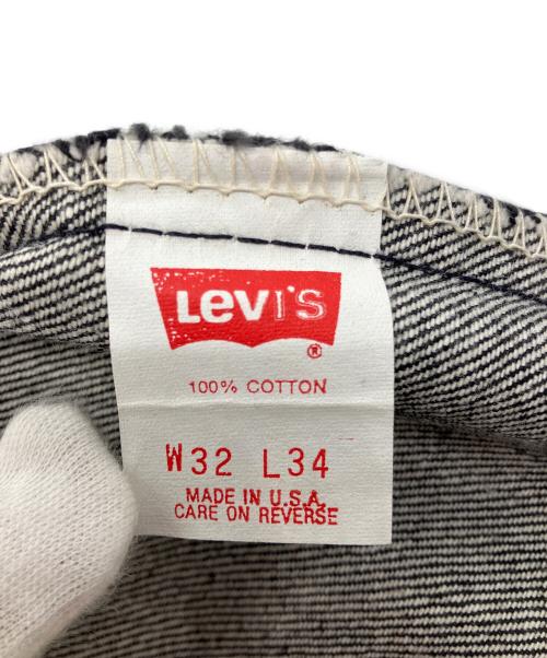LEVI'S（リーバイス）LEVI'S (リーバイス) 88年製 USA製 505先染めブラックデニムパンツ ブラック サイズ:W32 L34 未使用品の古着・服飾アイテム