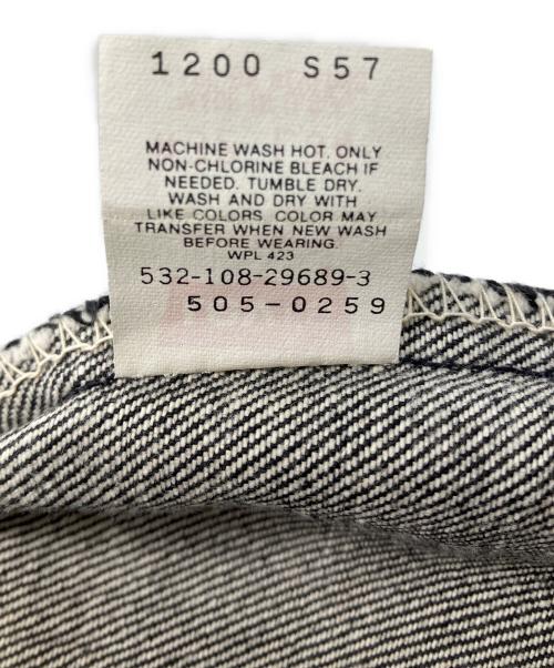 LEVI'S（リーバイス）LEVI'S (リーバイス) 88年製 USA製 505先染めブラックデニムパンツ ブラック サイズ:W32 L34 未使用品の古着・服飾アイテム