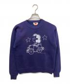 RUSSELL ATHLETICラッセルアスレチック）の古着「8.90ｓ～PEANUTS LUSY sweat shirt」｜ネイビー