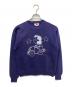 RUSSELL ATHLETIC（ラッセルアスレチック）の古着「8.90ｓ～PEANUTS LUSY sweat shirt」｜ネイビー
