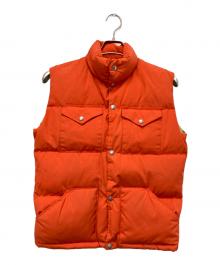 THE NORTH FACE（ザ ノース フェイス）の古着「7.80ｓ~茶タグ ダウンベスト」｜オレンジ