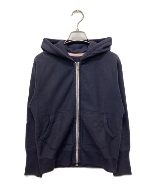 SPRUCE（スプルース）SPRUCE (スプルース) ダブルジップジップパーカー ネイビー サイズ:Sの古着・服飾アイテム