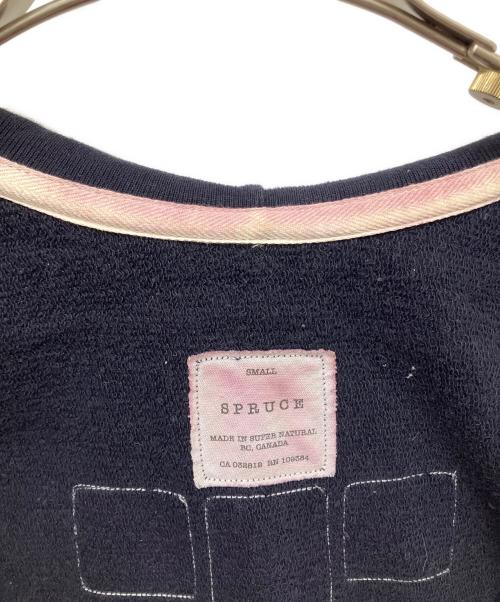 SPRUCE（スプルース）SPRUCE (スプルース) ダブルジップジップパーカー ネイビー サイズ:Sの古着・服飾アイテム