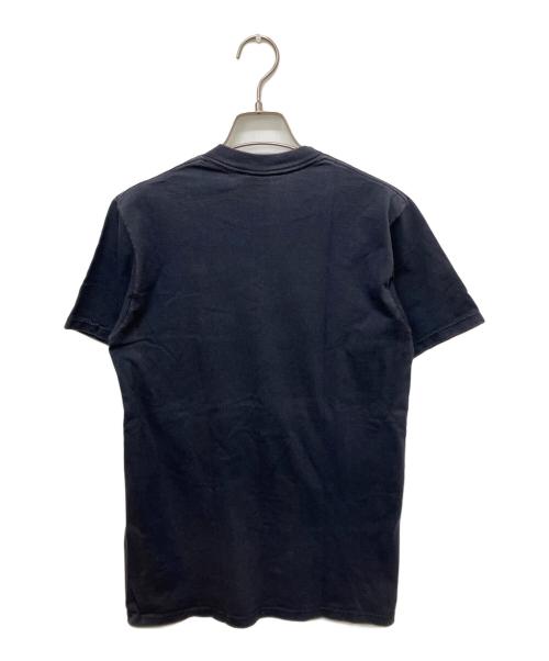 DISNEY（ディズニー）Disney (ディズニー) USA製 万国旗ミッキープリントTシャツ ブラック サイズ:SMALLの古着・服飾アイテム